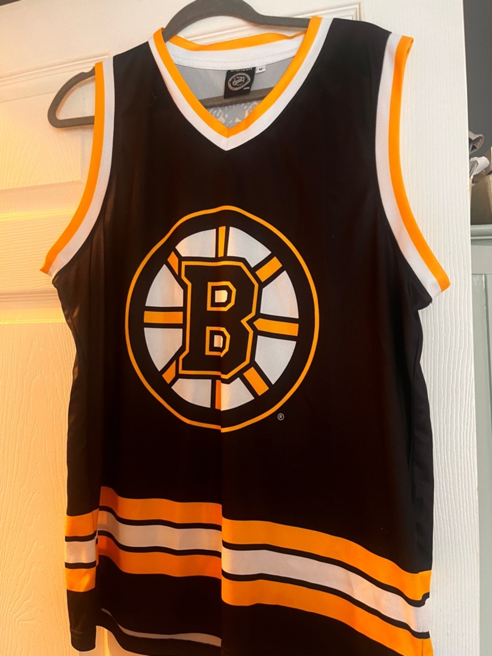 NHL Bruins hockey tank top sublimated